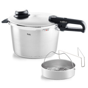 Fissler Vitavit Premium Snelkookpan met Inzet 8 Liter